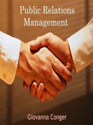 cover image of Public Relations Management